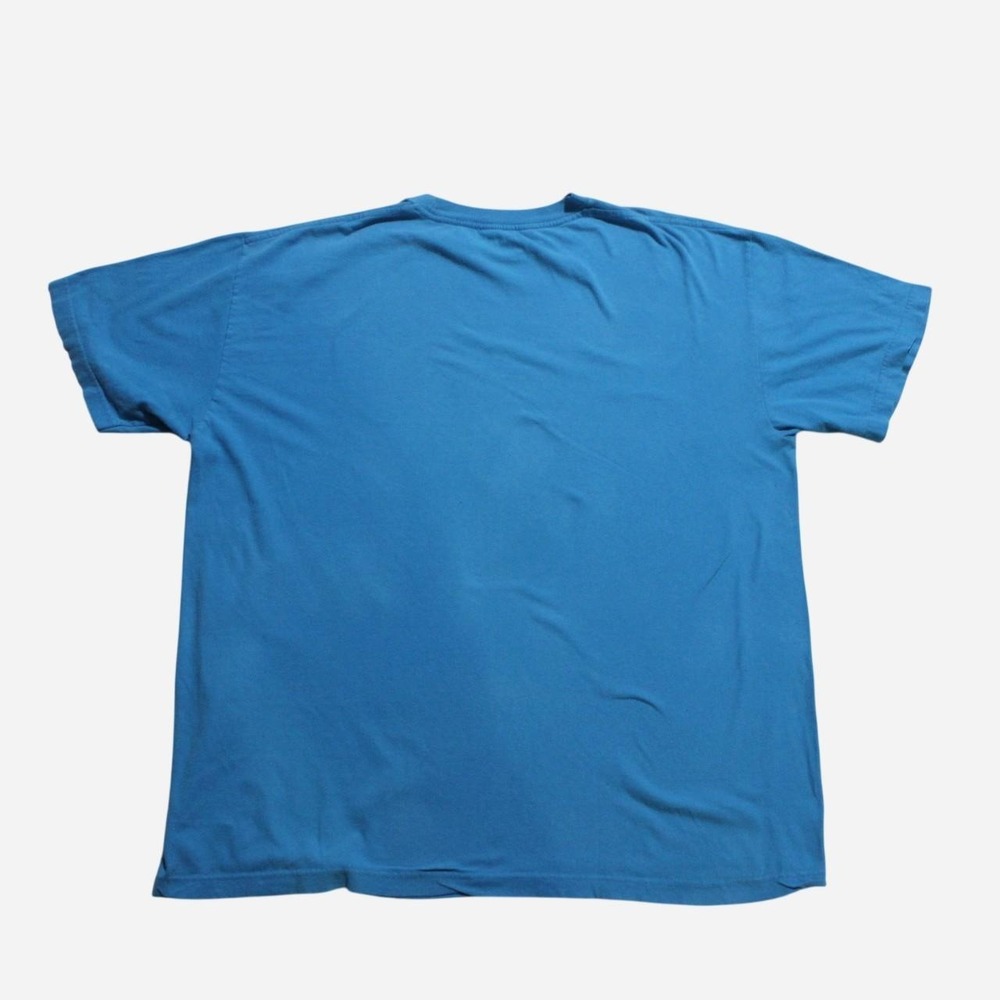 Mens Y2K Skater Biker Streetwear BMX Fox Baby Blue T-shirt - Picture 2 of 6